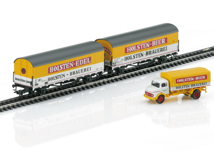 Spur H0 Bierwagen-Set Holsten DB Ep 4  MHI ### ey[UVP 99,99]