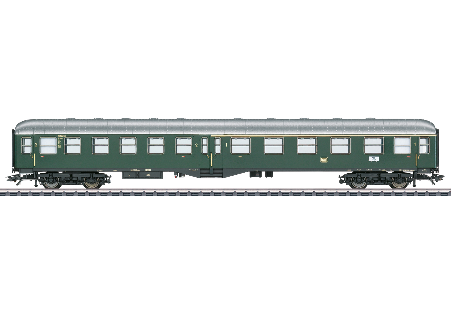 H0 Eilzugwagen AB4ym(b)-51 DB 1/2 Kl Innenbeleuchtung[99,99]