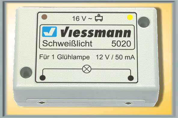 Viessmann 5020 Spur Elektr. Schweißlicht           25,95