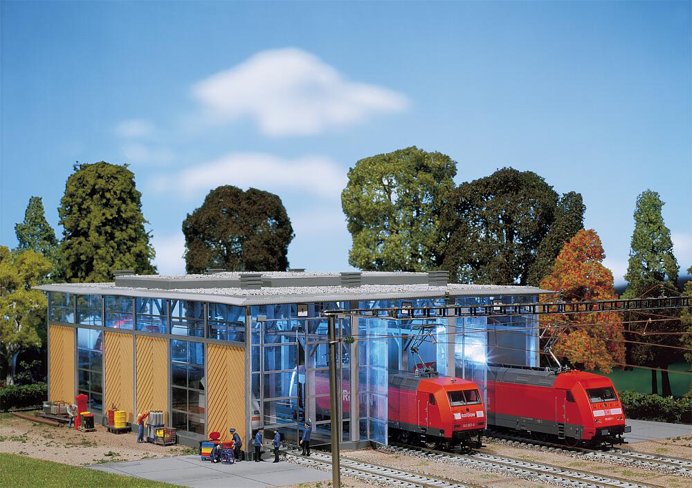 Faller 120217 Spur H0 E-Lokschuppen, 3-ständig          142,