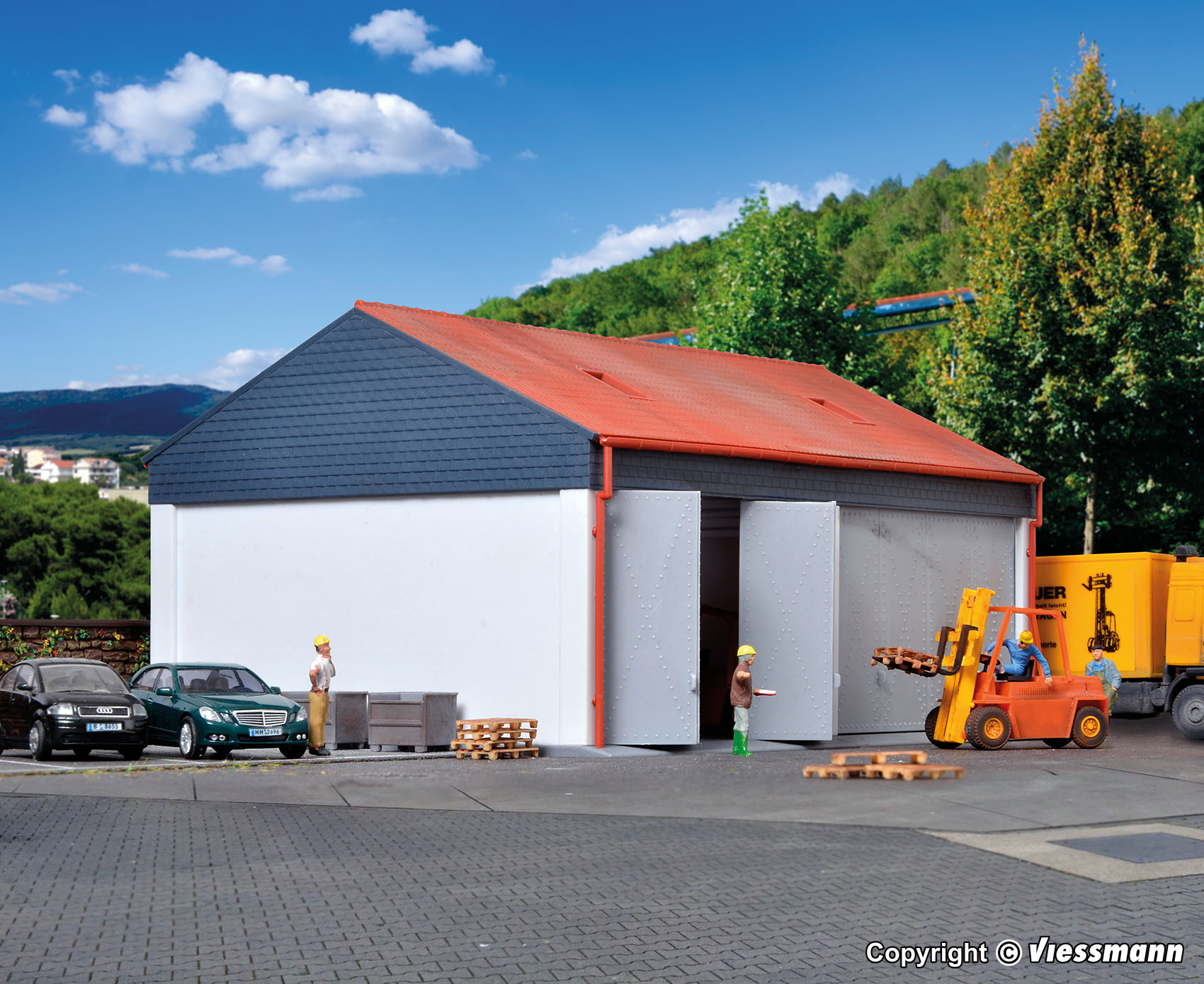 Kibri 38540 Spur H0 Garage klein                   28,95