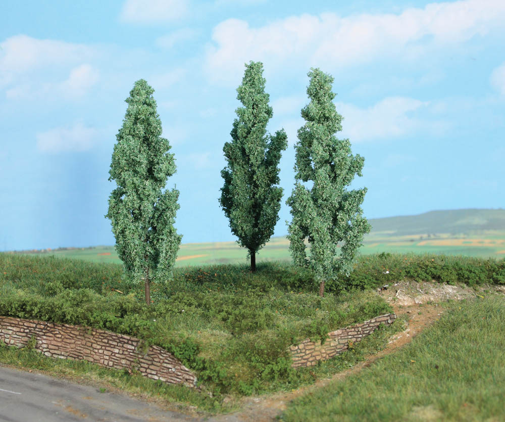 Heki 1782  3 Silberpappeln 13 cm                    11,7