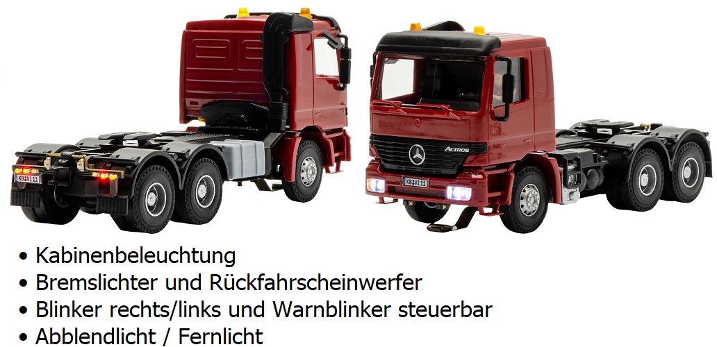 Viessmann 8011 Spur H0 MB ACTROS 3-achs Sattelsch  212,95