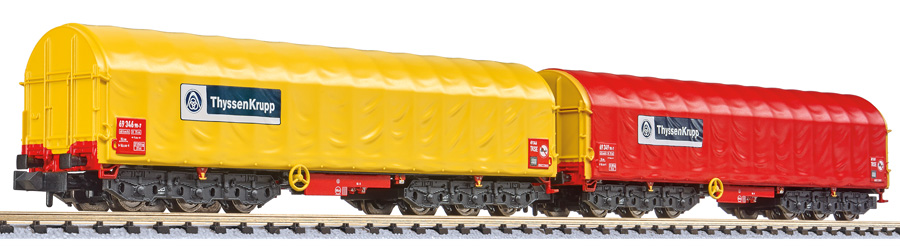 Liliput 260113 Spur N Set Coiltransportwagen Schwerlastwagen