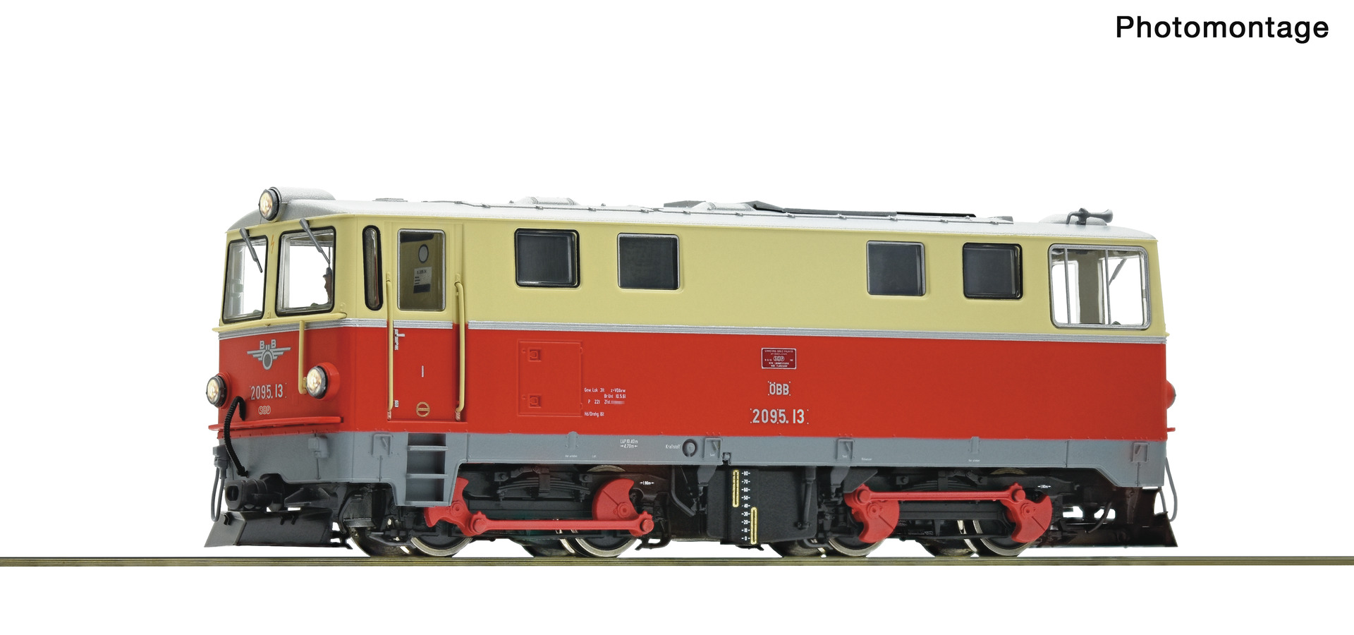 ROCO 7540007 Spur H0e Diesellokomotive 2095.13 DC     239