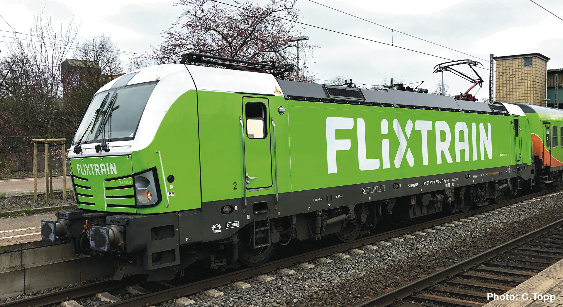 Roco 79313 Spur H0~  E-Lok Vectron BR 193 Flixtrain SOUND