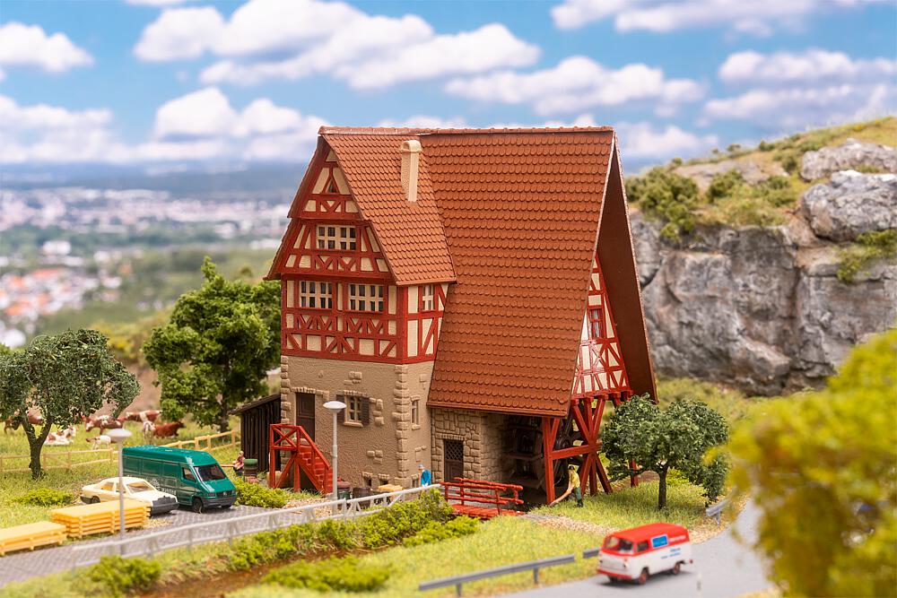 Faller 232134 Spur N Aumühle mit Mühlrad            32,99