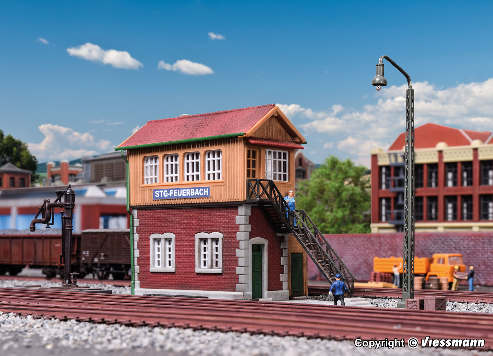 Kibri 37805 Spur N Stellwerk Stuttgart-Feuerba     31,95