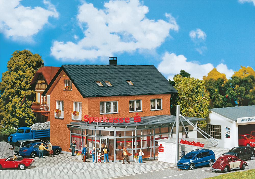 Faller 130480 Spur H0 Sparkasse mit Autoschalter          43