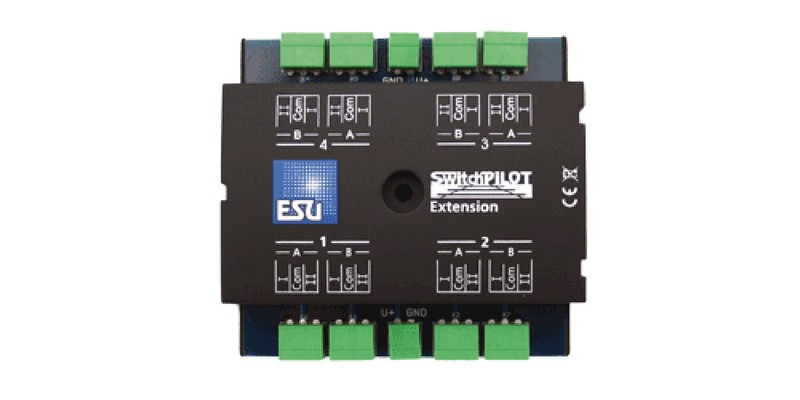 ESU 51801 SwitchPilot Extension, 4xRelaisausgang, Erweiterun