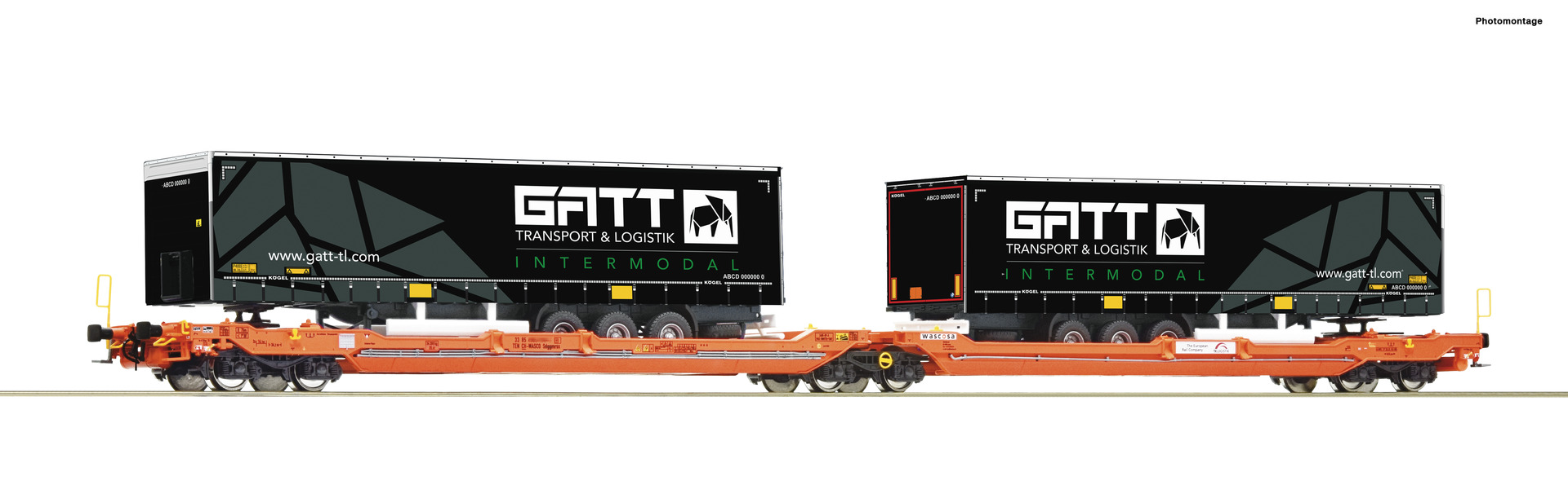 ROCO 77403 Doppeltwg.T3000e+GATT                      119,9