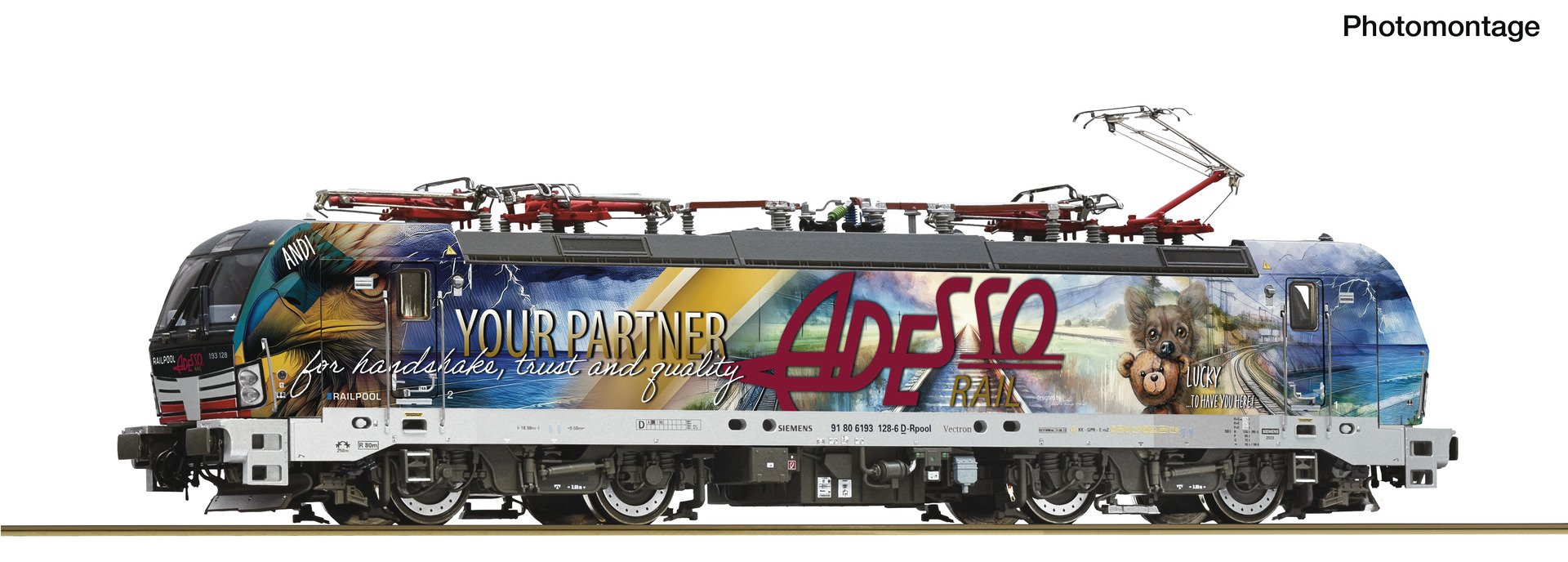 ROCO 7510194 Spur H0 Elektrolokomotive 193 128-6 DCC  369,9