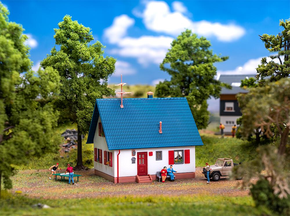Faller 195601 Spur H0 FALLER Promotion-Set Bastelhaus (weiß/