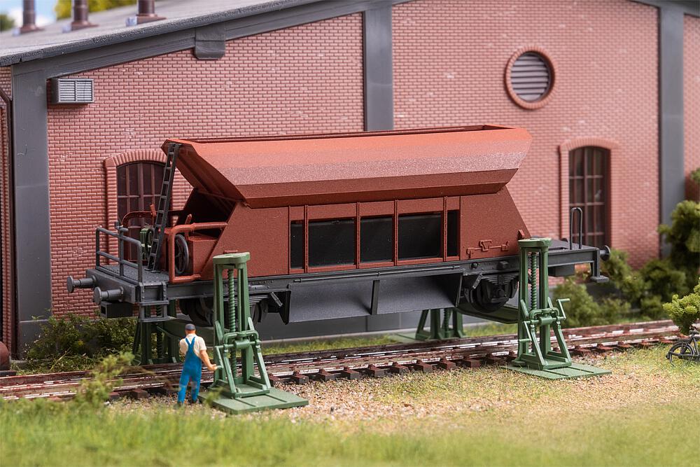 Faller 120323 Spur H0 2 Spindelhebeböcke mit aufgebo21,99