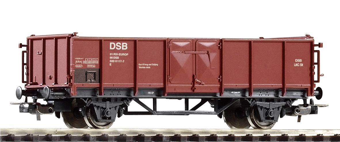PIKO 95354 H0 Offener Gueterwagen DSB IV