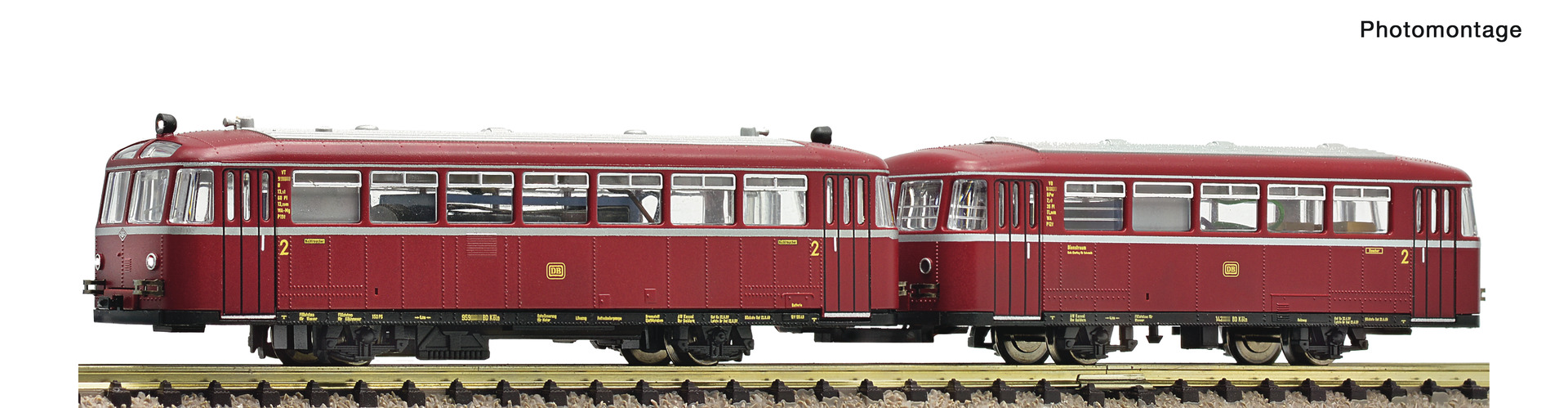 FLEISCHMANN 7760005 Spur N  Schienenbus VT/VB 95 DB Dieseltr
