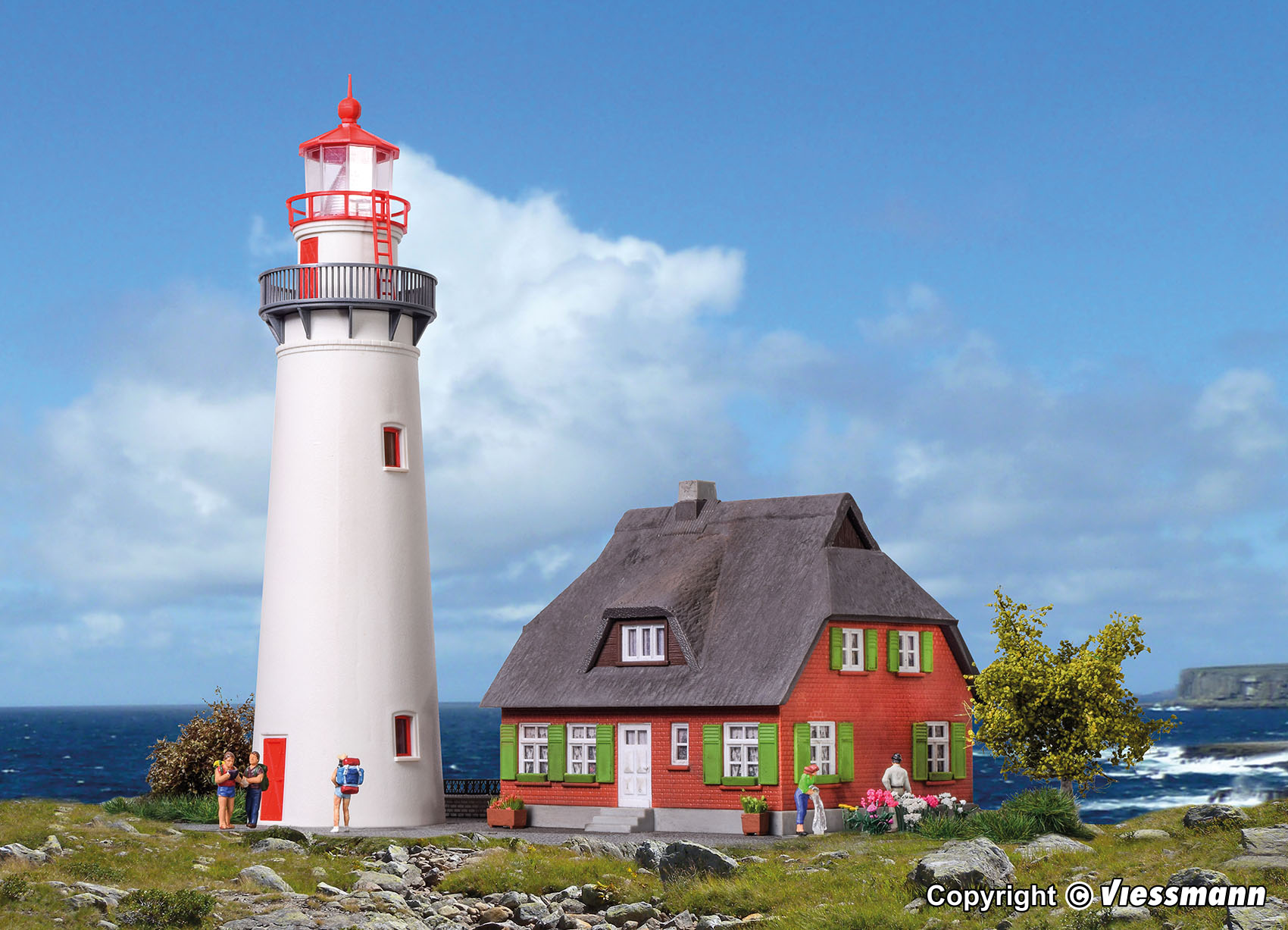 Kibri 39153 Spur H0 Leuchtturm Hiddensee mit N     42,95