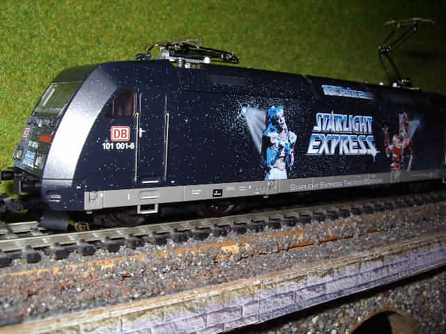 Märklin 37373 E-LOK BR101 001-6 Lok 1 Starlight Express Boch