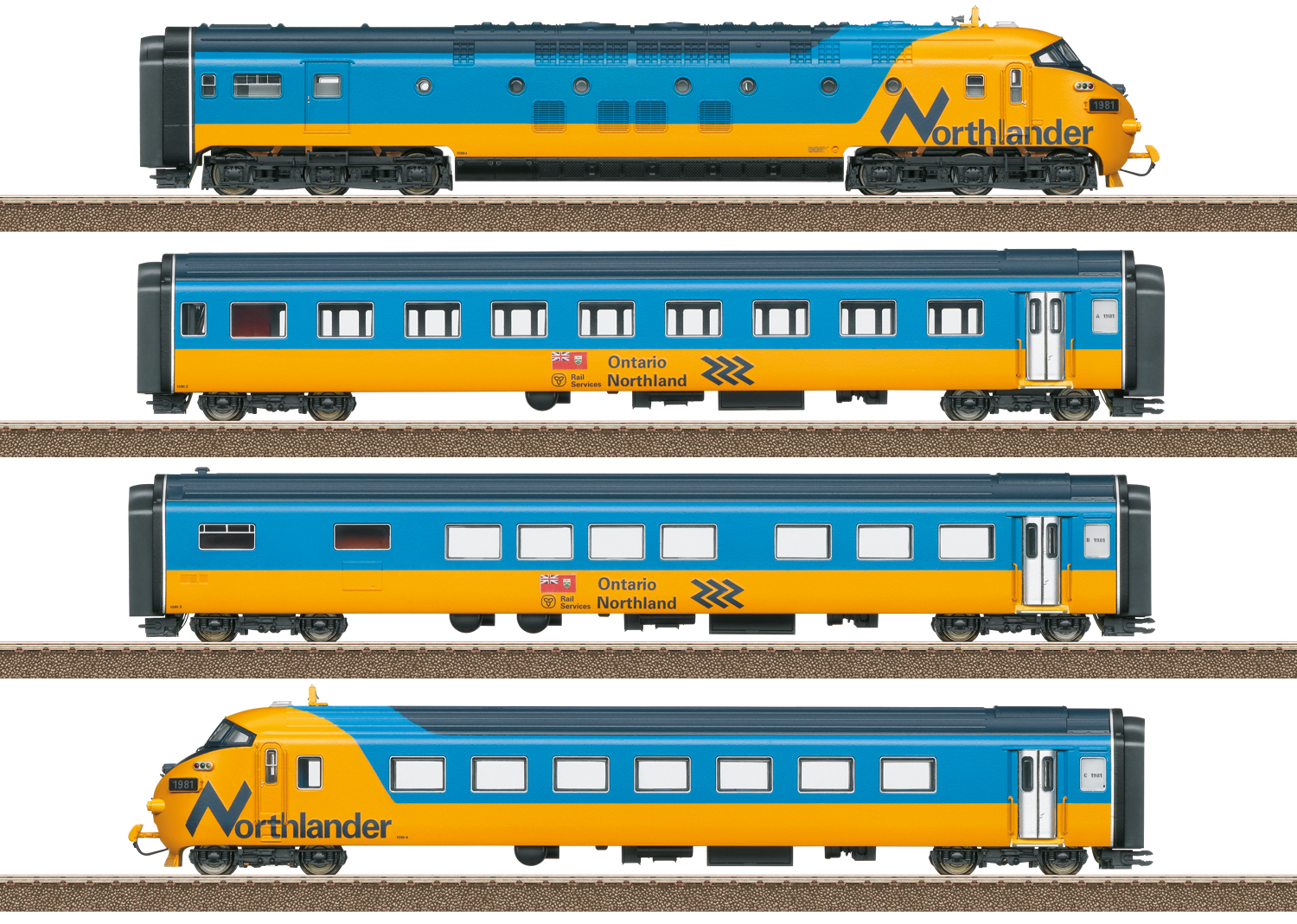 Trix 22975 Spur H0 Dieseltriebzug Northlander         1099