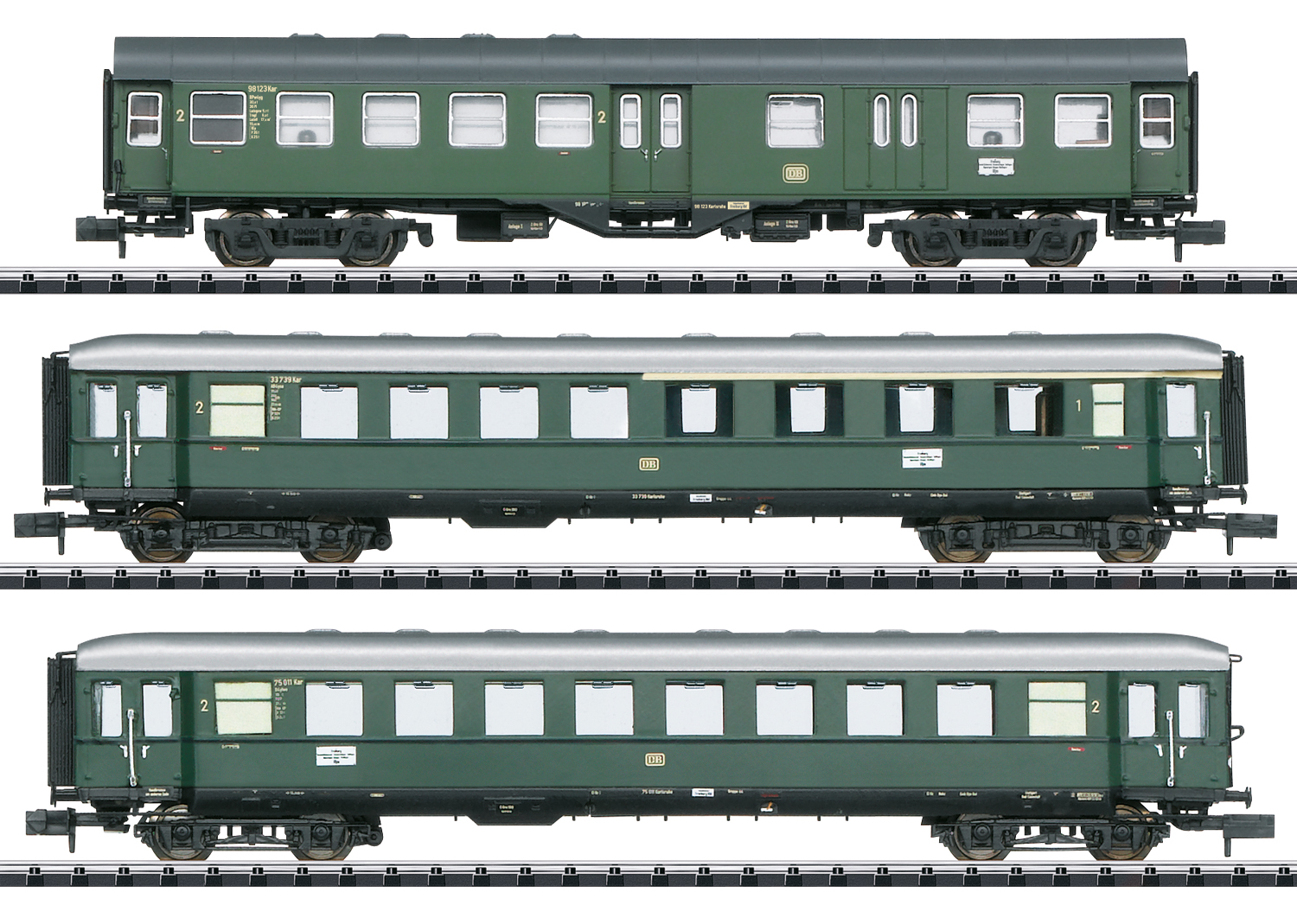 Minitrix 18209 Spur N Wagen-Set Eilzug im Donautal    189