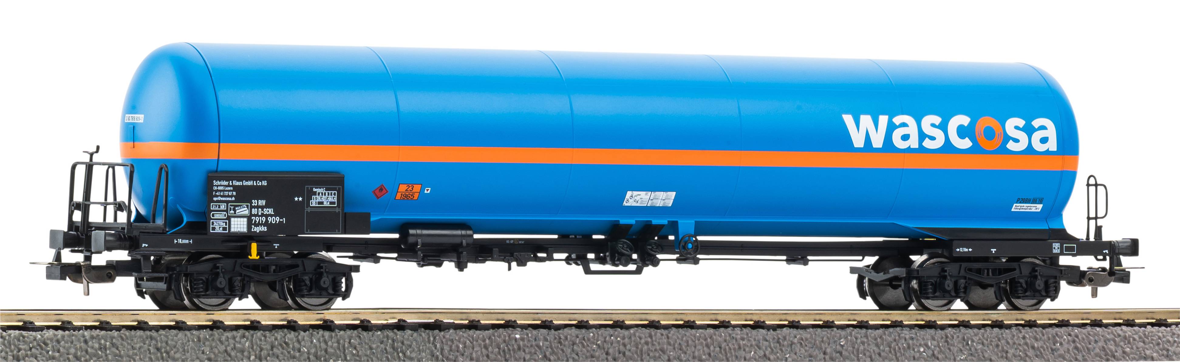 PIKO 24638 Spur H0  Druckgaskesselwagen Zagkks Wasco69