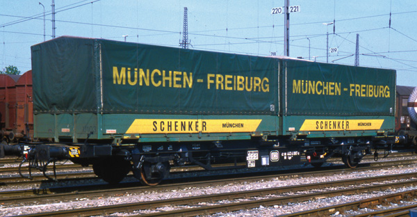 Liliput 265220 Spur N Containertragwagen Lgjs571 DB Schenker