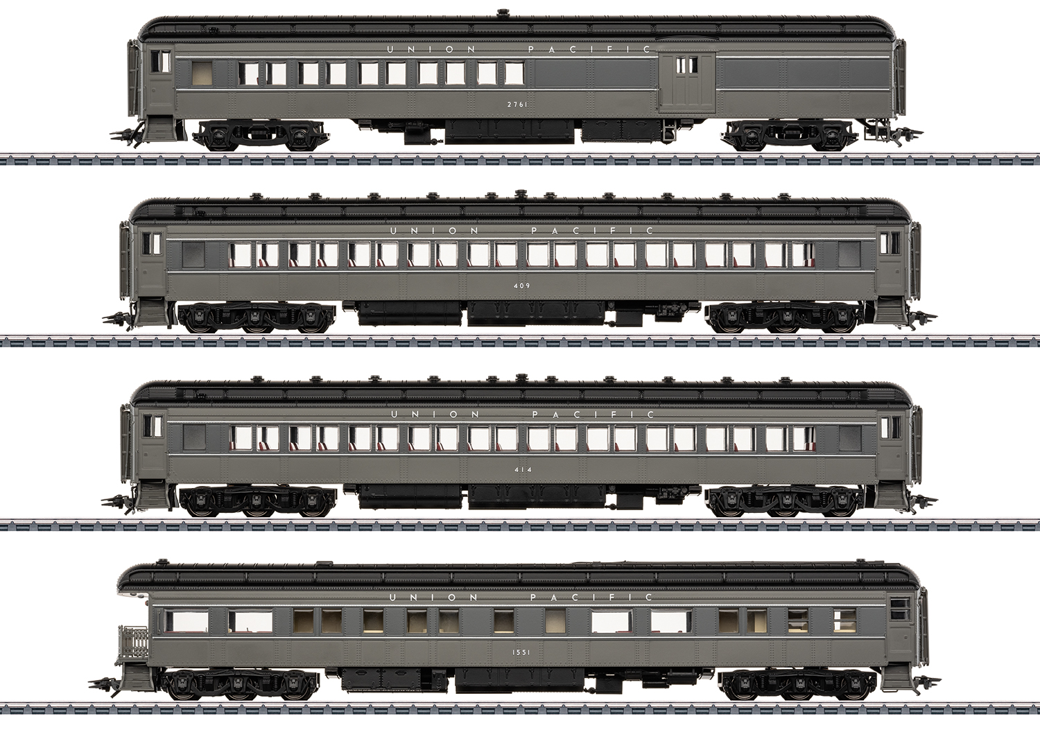 Märklin 43629 Spur H0 US-Heavyweight Personenwagen-Set He26