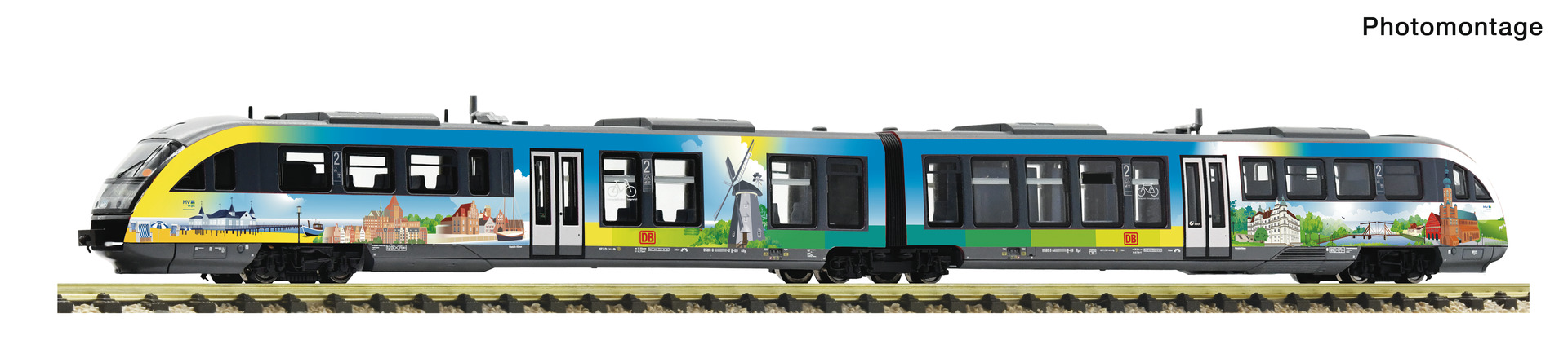 FLEISCHMANN 7760015 Spur N  Dieseltriebzug VT 642 039 DB-AG