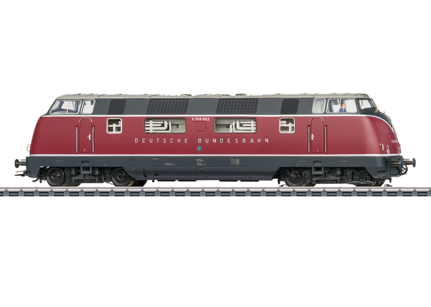 Trix 25500 Spur H0 Diesellok V200 002, DB, III