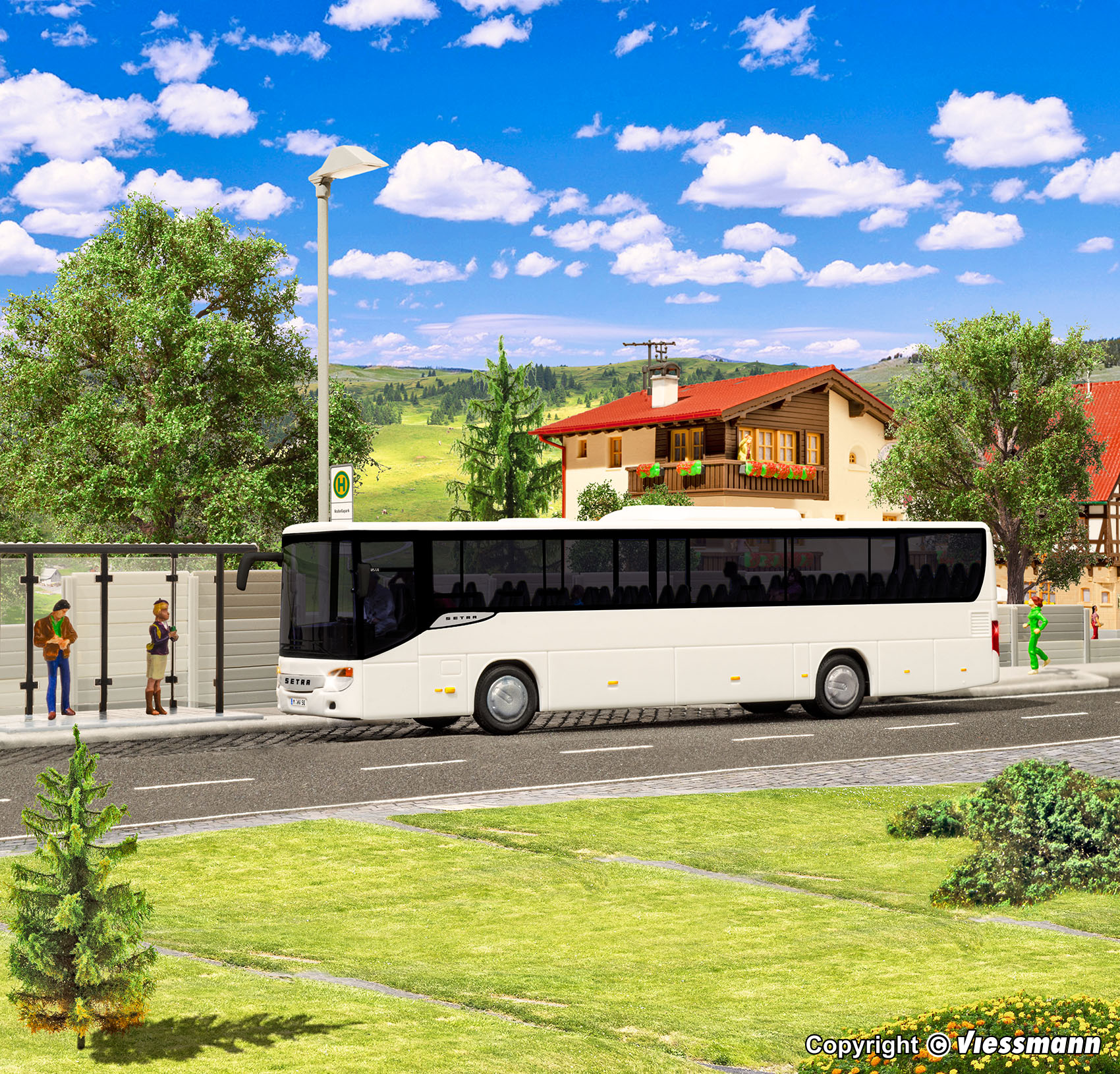 Kibri 11232 Spur H0 Bus Setra S 415 UL             26,95