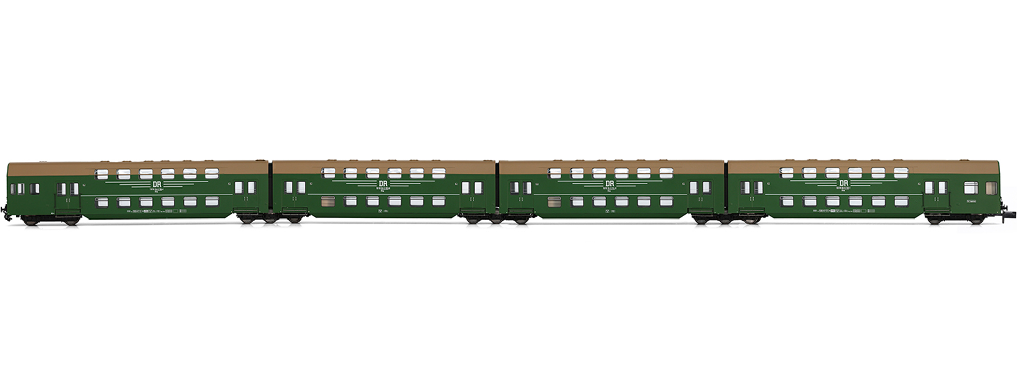 RENFE, 3-tlg. Set Reisezugwagen 5000 in „Regionales"-Lackier