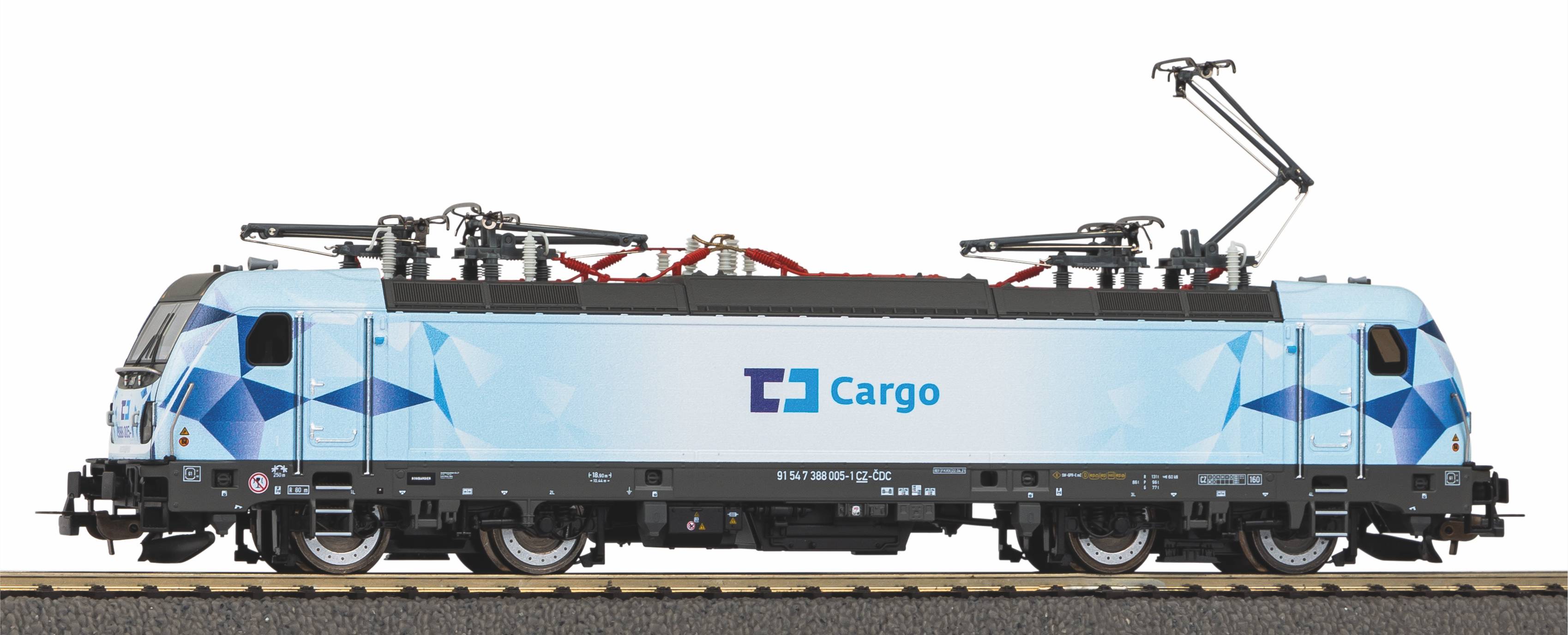 H0 DC E-Lok BR 388 CD Cargo VI                 [UVP 199
