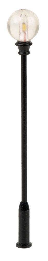 Faller 180213 Spur H0 LED-Parklaterne, Kugel-Aufsatzleuchte,
