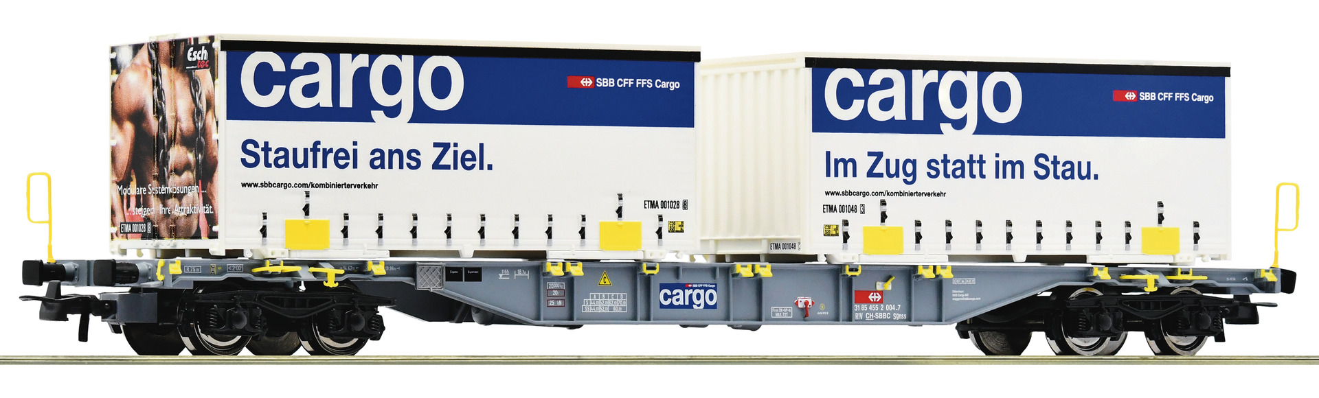 ROCO 6600028 Spur H0  Cont.Tragw. + CT NH2023   [UVP 071.90]