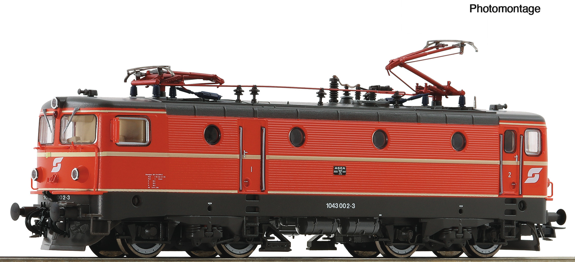 ROCO 7500072 E-Lok 1043 002 ÖBB                       264,9