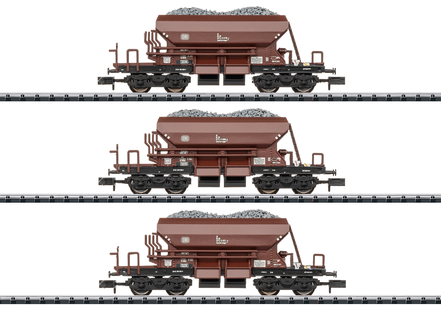 Minitrix 15465 Spur N Güterwagen-Set Bauzug Selbst    135