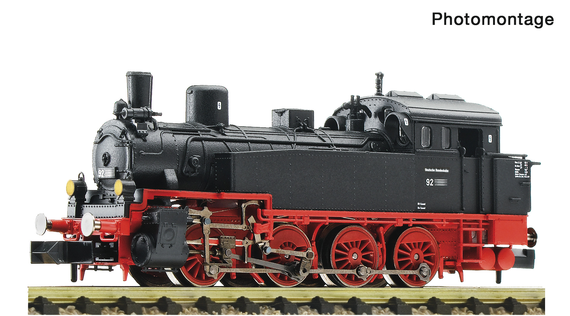 FLEISCHMANN 7170034 Spur N  Dampflok BR 92 DB DCC-Sound