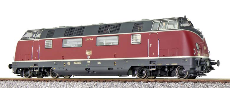ESU 31750 =+~ Diesellok, H0, V200 BR 220 076 DB altrot Ep 4