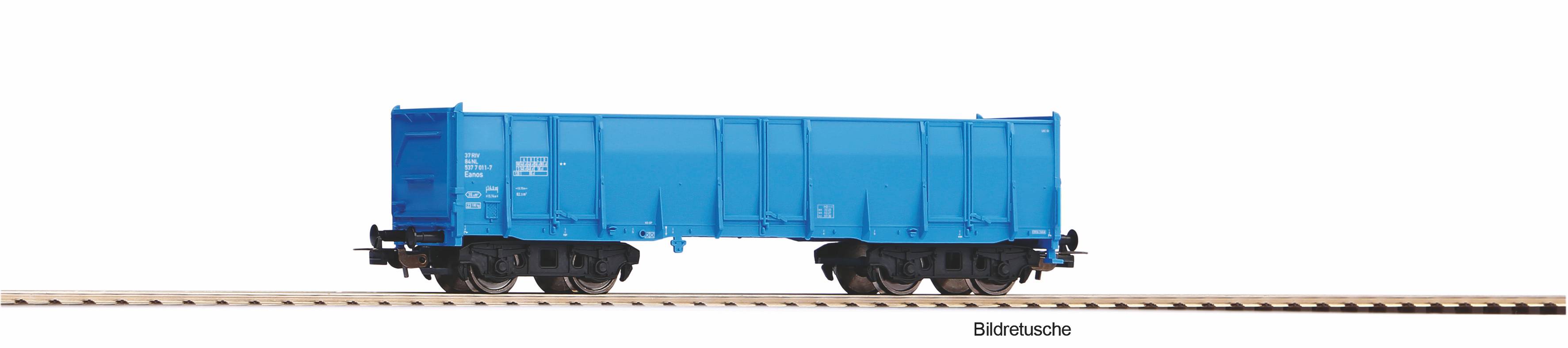 Piko 98559E4 Hochbordwagen Eanos NS VI, blau, #4 15 15