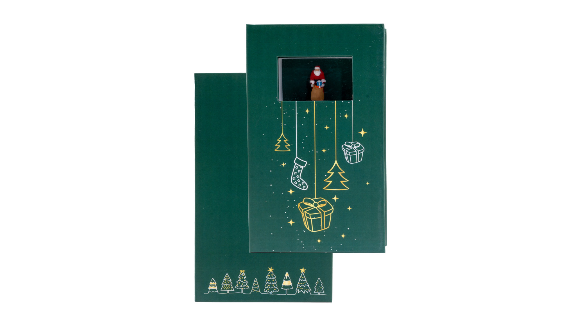 NOCH 99503  Geschenkbox „Weihnachten”  9 cm x 15 cm,14,99