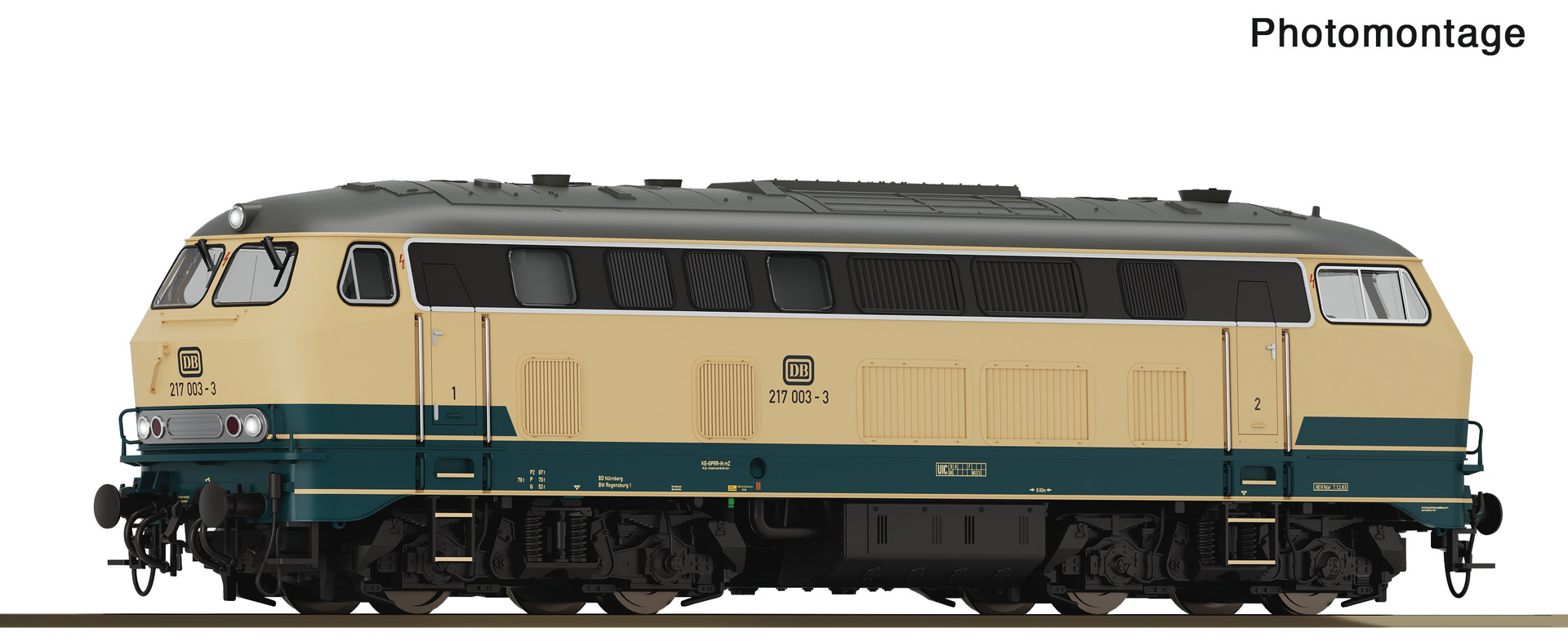 ROCO 7320068 Spur H0 Diesellokomotive 217 003-3 AC    329,9