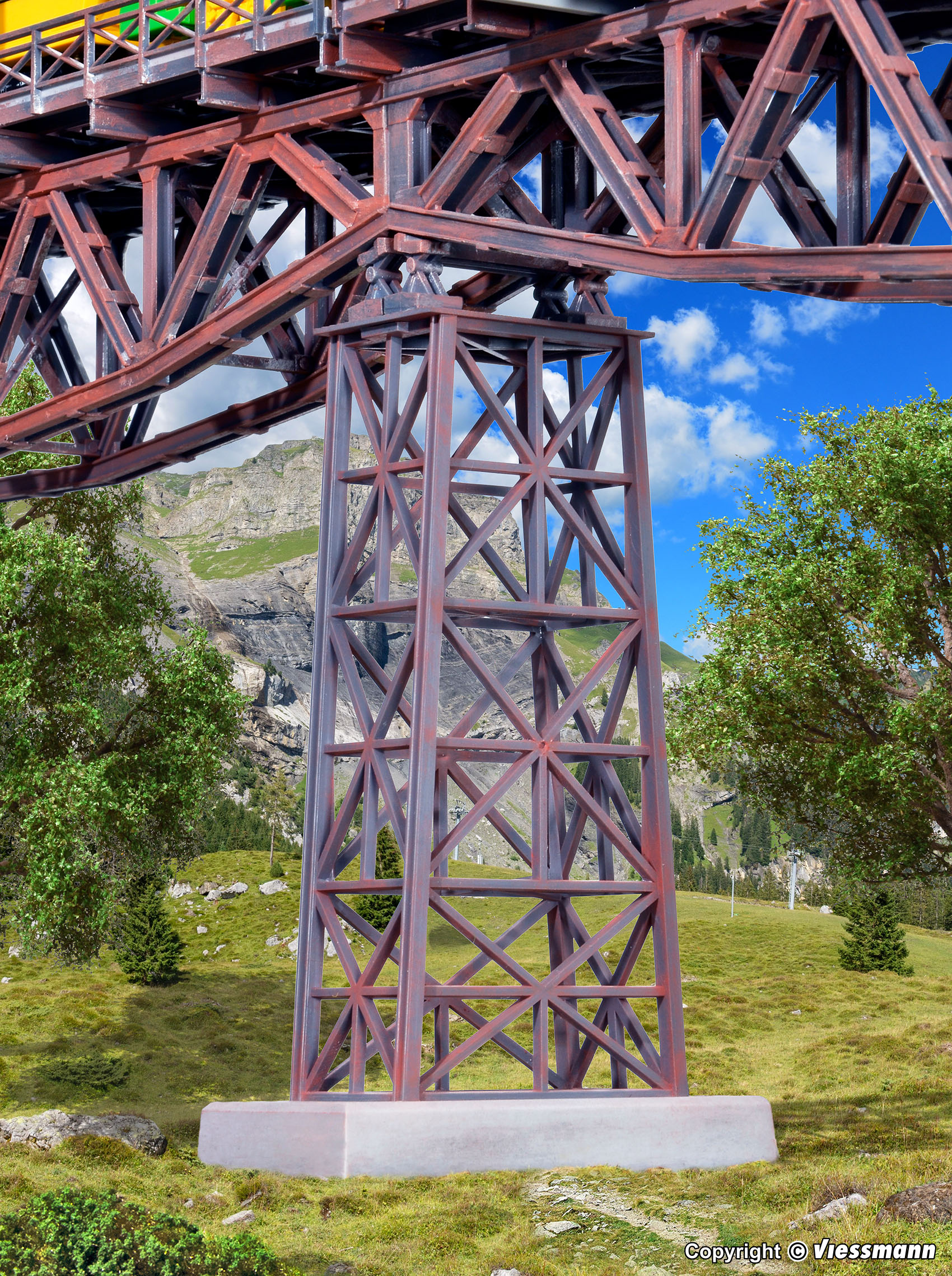 Kibri 39753 Spur H0 Stahl-Viadukt-Mittelpfeile     11,95