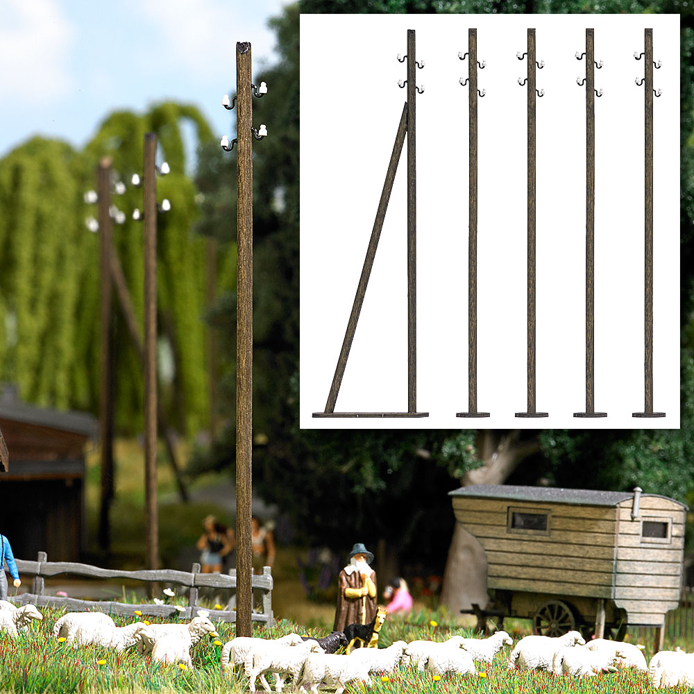 Spur H0  1569 Freileitungsmasten H0                   16,99