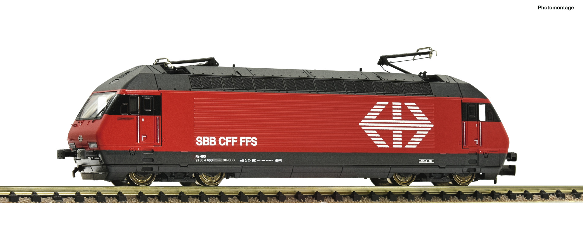 Fleischmann 731402 Spur N E-Lok Re 460 068-0 SBB analog    #