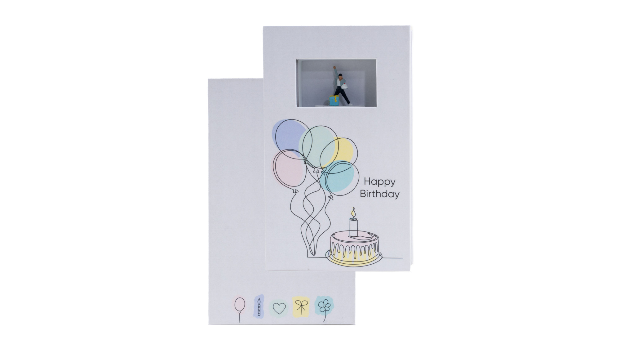 NOCH 99507  Geschenkbox „Happy Birthday”  9 cm x 15 14,99