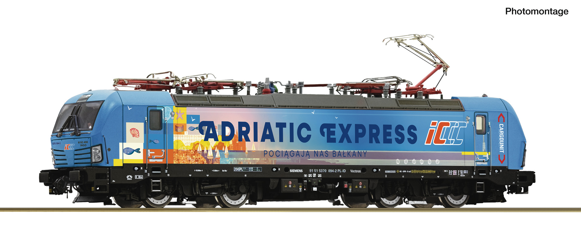 ROCO 7500196 Spur H0 Elektrolokomotive 370 094-2 "Adri269,9