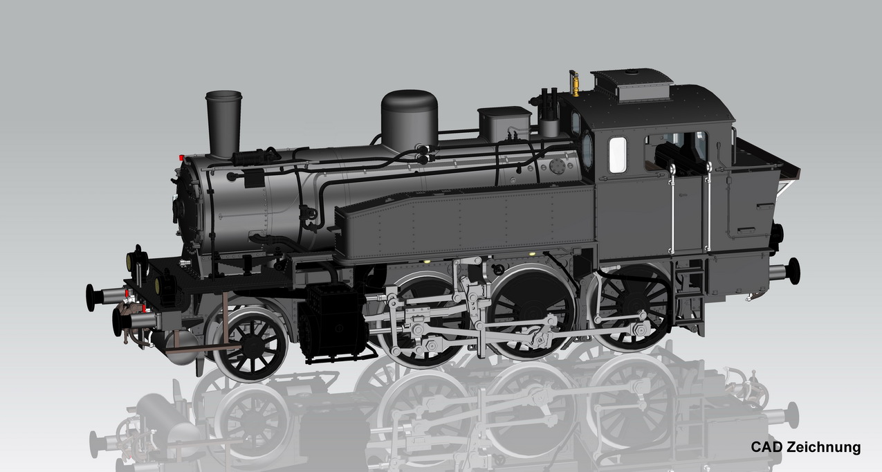 PIKO 50750 Spur H0  Sound-Dampflok BR 335.1 CSD III,369