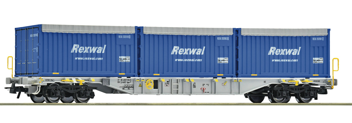 ROCO R6600234 Spur H0 Containertragwagen AAE          74,90