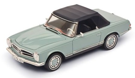 Schuco 451180008 1:18 M-B 280 SL Pagoda Grün DieCast