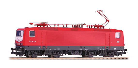 Pikp 51709 H0 ~E-Lok BR 212 DR Ep 4 AC ohne Sound  PluX22